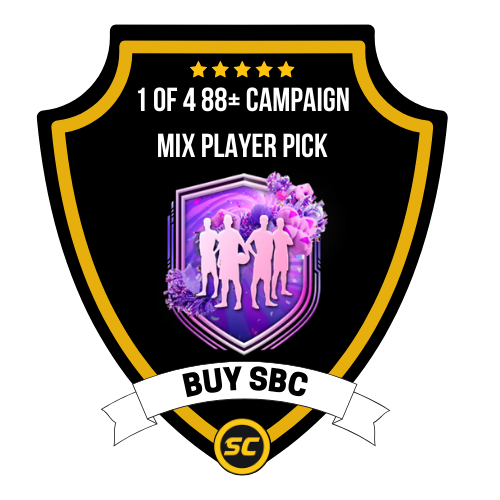 EA FC 26 SBC 1 of 4 88+ Campaign Mix Player Pick - PC